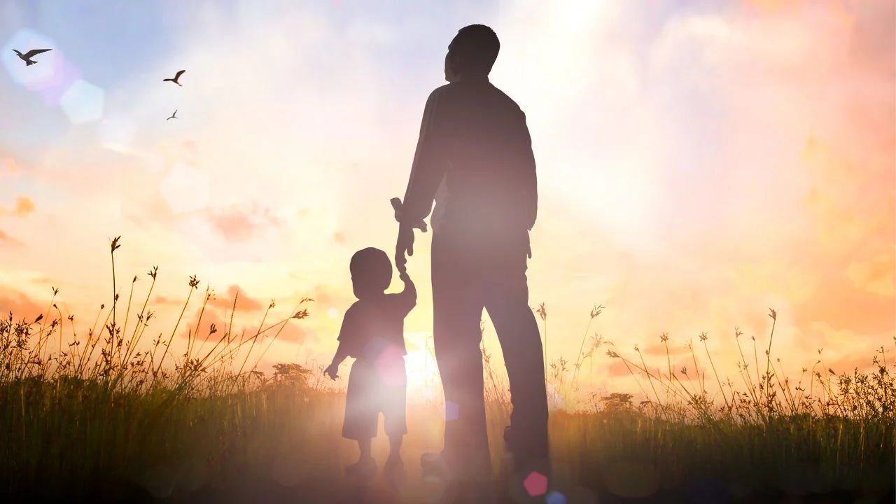 father and son
