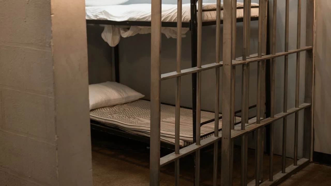 open jail cell