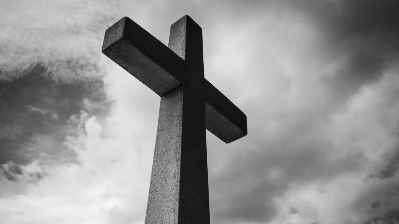 empty cross