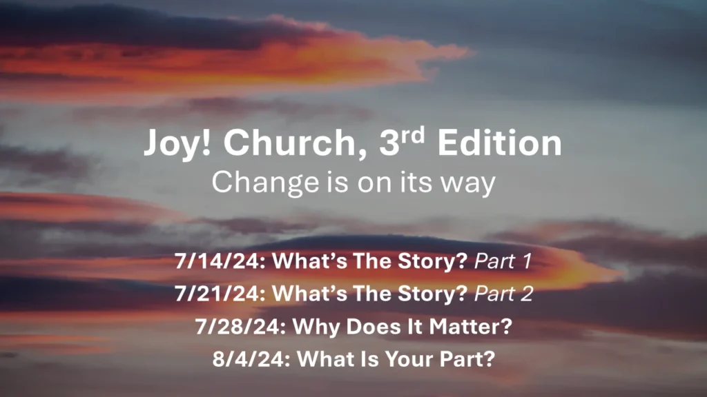 Joy Church 3rd Edition